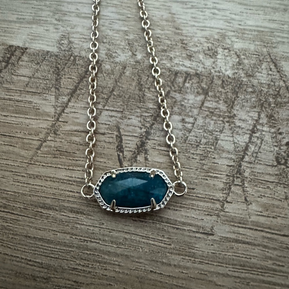 Kendra Scott Gold-Tone Bracelet with Deep Blue Stone - Picture 5 of 7